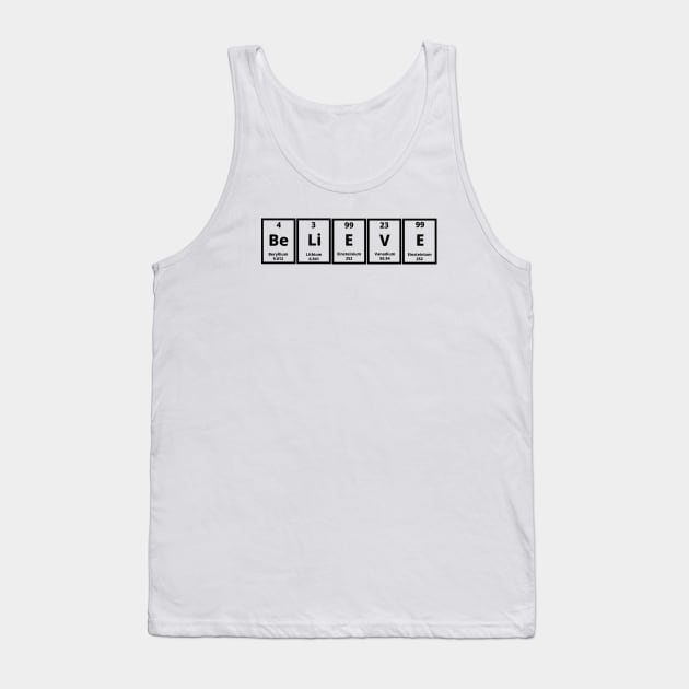 Believe Tank Top by Texevod